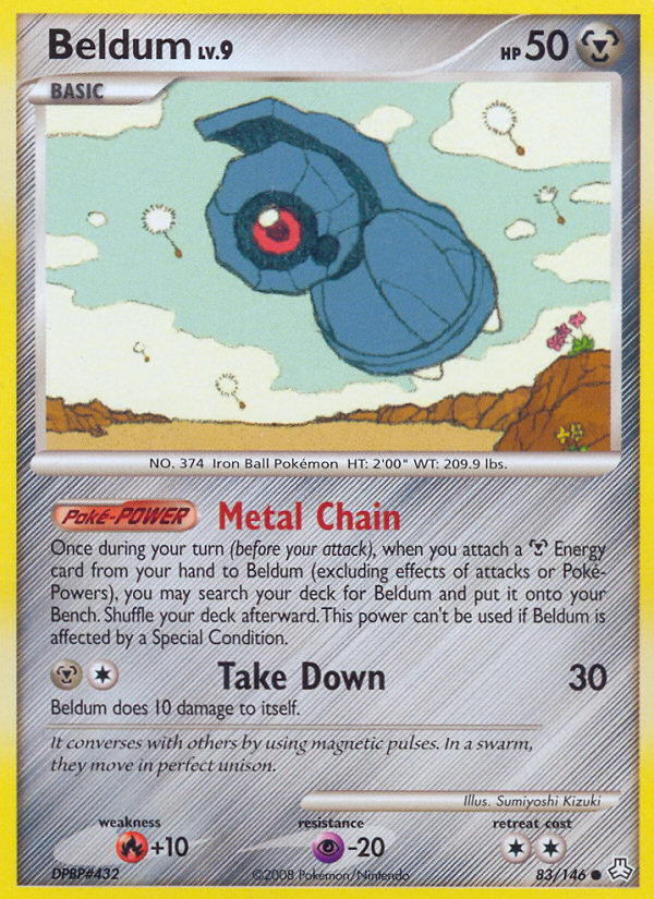 Beldum (83/146) [Diamond & Pearl: Legends Awakened] | Good Games Morley