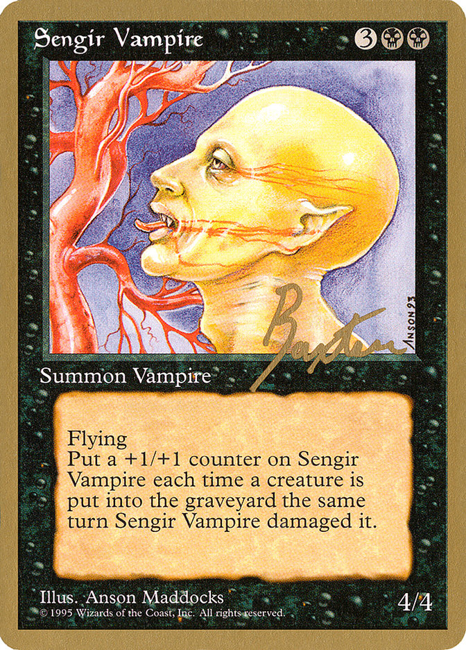 Sengir Vampire (George Baxter) [Pro Tour Collector Set] | Good Games Morley