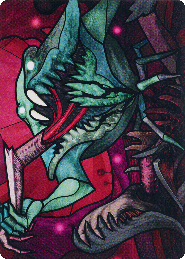 Yargle, Glutton of Urborg Art Card [March of the Machine Art Series] | Good Games Morley