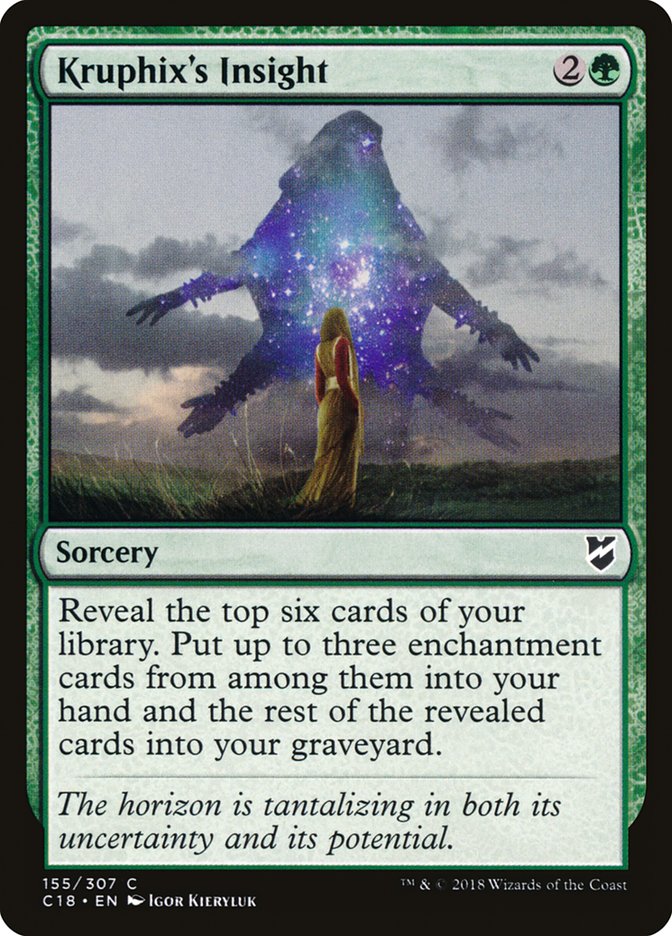 Kruphix's Insight [Commander 2018] | Good Games Morley