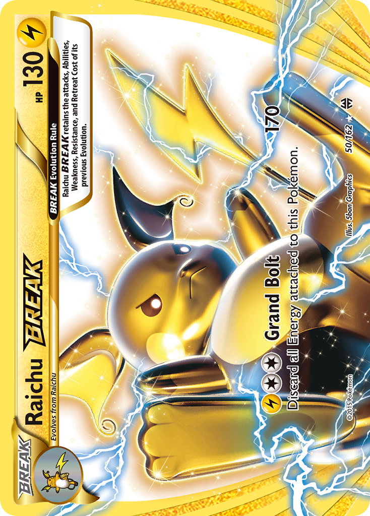 Raichu BREAK (50/162) [XY: BREAKthrough] | Good Games Morley