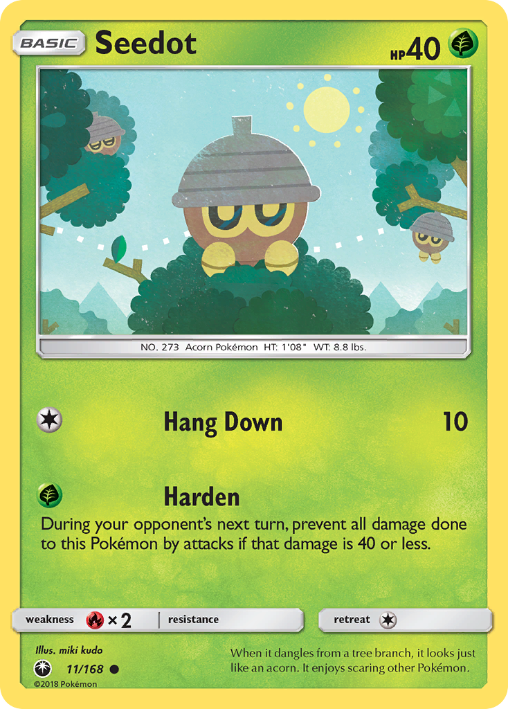 Seedot (11/168) [Sun & Moon: Celestial Storm] | Good Games Morley