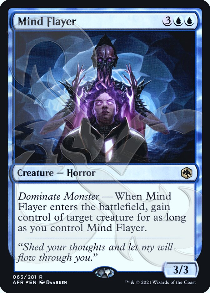 Mind Flayer (Ampersand Promo) [Dungeons & Dragons: Adventures in the Forgotten Realms Promos] | Good Games Morley