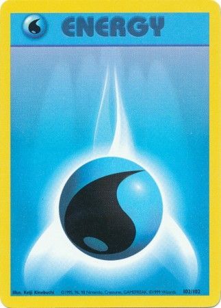 Water Energy (102/102) [Base Set Unlimited] | Good Games Morley