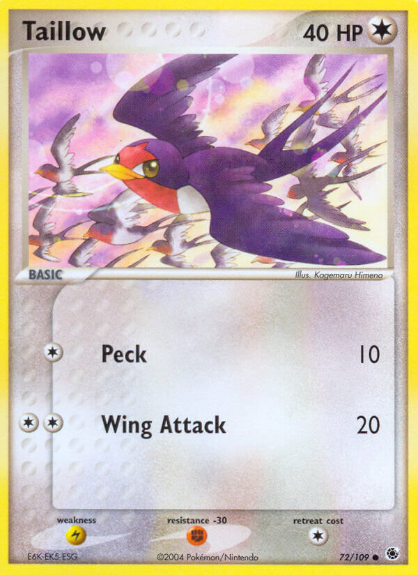 Taillow (72/109) [EX: Battle Stadium] | Good Games Morley