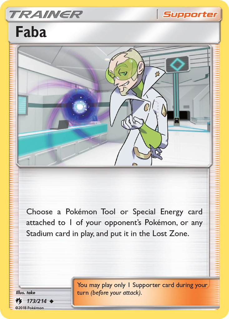 Faba (173/214) [Sun & Moon: Lost Thunder] | Good Games Morley