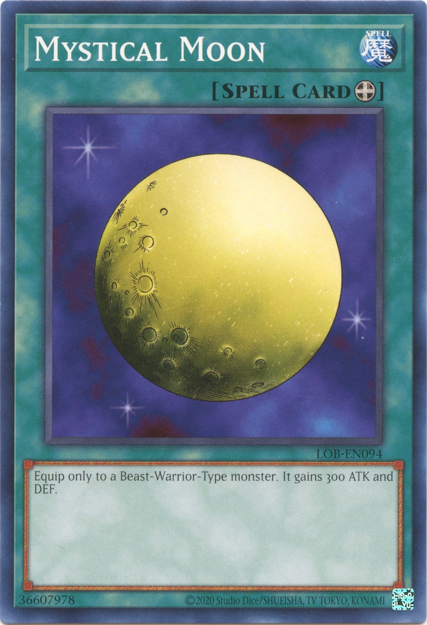 Mystical Moon (25th Anniversary) [LOB-EN094] Common | Good Games Morley