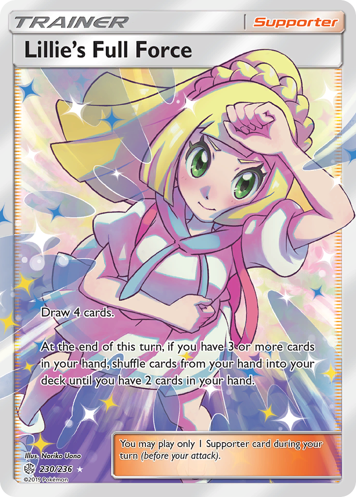 Lillie's Full Force (230/236) [Sun & Moon: Cosmic Eclipse] | Good Games Morley