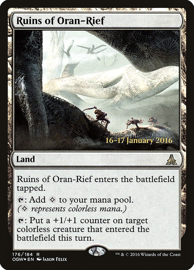 Ruins of Oran-Rief [Oath of the Gatewatch Prerelease Promos] | Good Games Morley