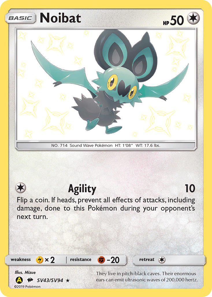 Noibat (SV43/SV94) [Sun & Moon: Hidden Fates - Shiny Vault] | Good Games Morley