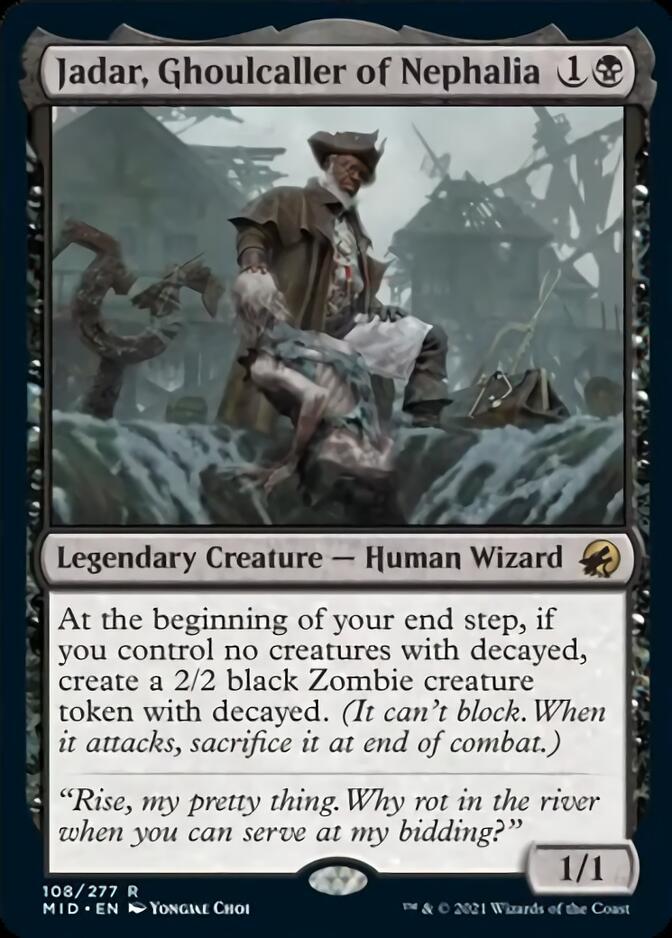 Jadar, Ghoulcaller of Nephalia [Innistrad: Midnight Hunt] | Good Games Morley