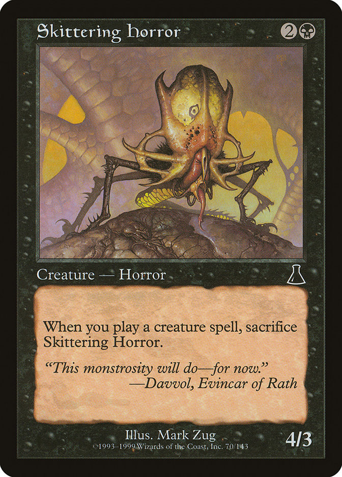 Skittering Horror [Urza's Destiny] | Good Games Morley