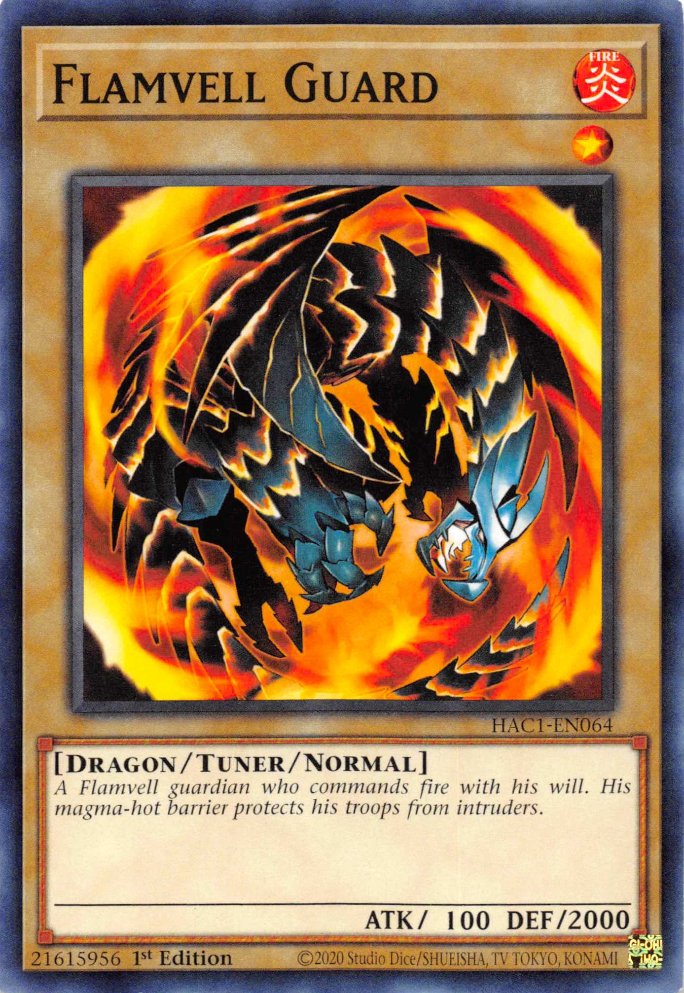 Flamvell Guard [HAC1-EN064] Common | Good Games Morley