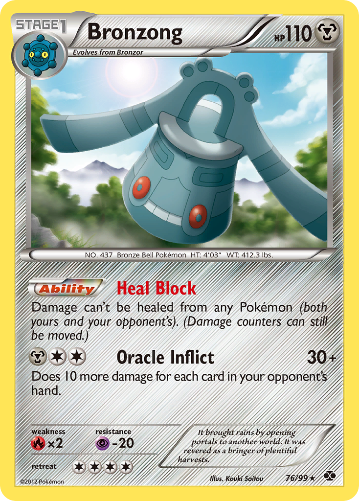 Bronzong (76/99) [Black & White: Next Destinies] | Good Games Morley