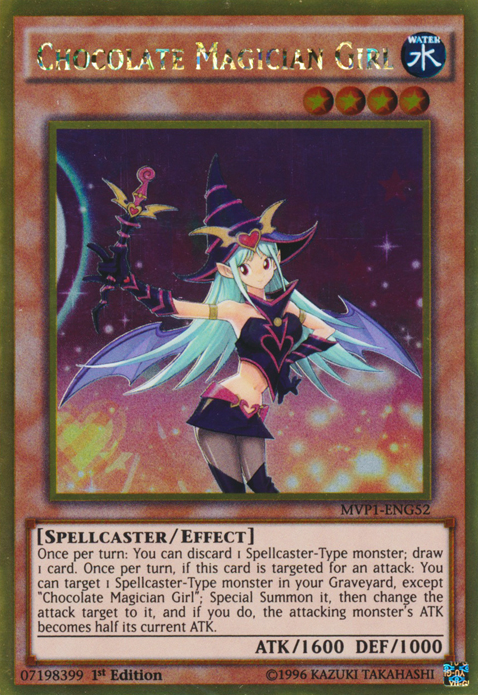 Chocolate Magician Girl [MVP1-ENG52] Gold Rare | Good Games Morley