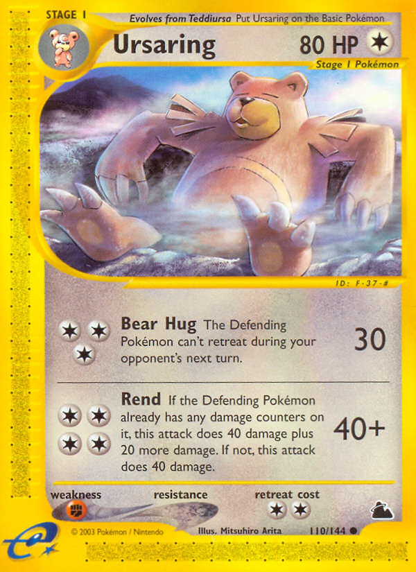 Ursaring (110/144) [Skyridge] | Good Games Morley