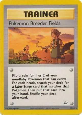Pokemon Breeder Fields (62/64) [Neo Revelation Unlimited] | Good Games Morley
