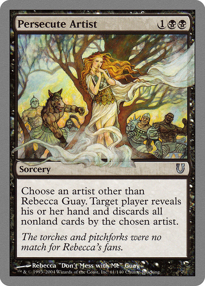 Persecute Artist [Unhinged] | Good Games Morley
