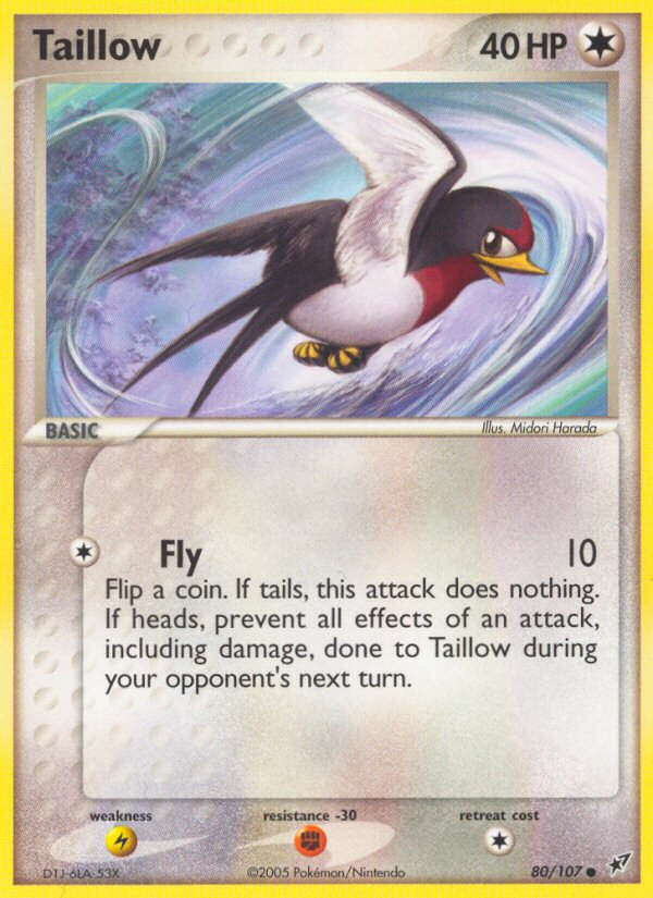 Taillow (80/107) [EX: Deoxys] | Good Games Morley