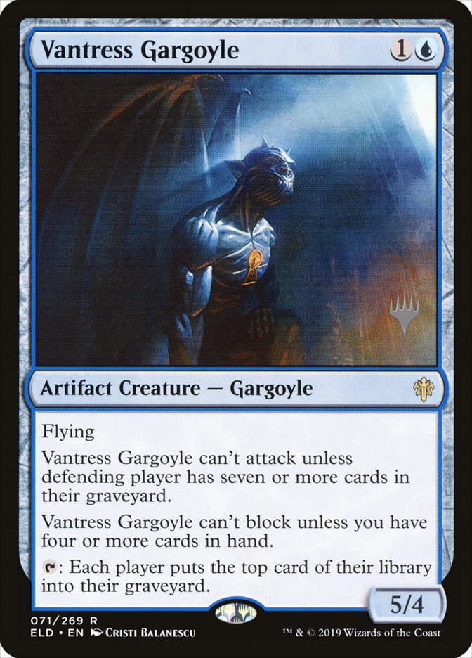 Vantress Gargoyle (Promo Pack) [Throne of Eldraine Promos] | Good Games Morley