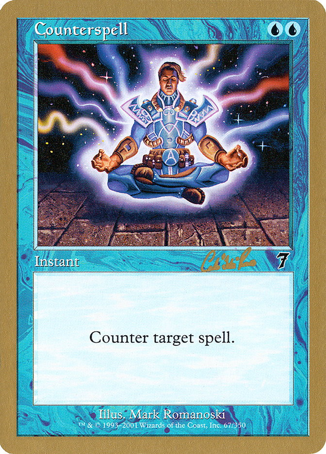 Counterspell (Carlos Romao) [World Championship Decks 2002] | Good Games Morley
