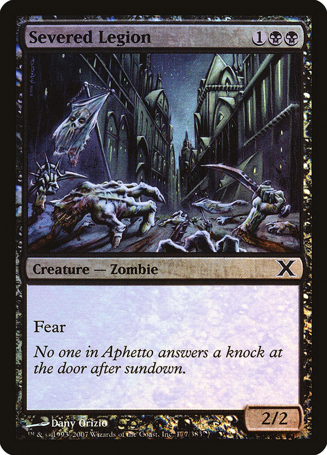 Severed Legion (Premium Foil) [Tenth Edition] | Good Games Morley