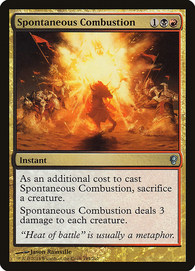 Spontaneous Combustion [Conspiracy] | Good Games Morley