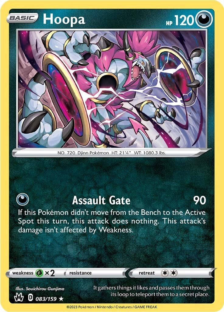 Hoopa (083/159) [Sword & Shield: Crown Zenith] | Good Games Morley