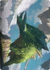 Yasharn, Implacable Earth Art Card [Zendikar Rising Art Series] | Good Games Morley