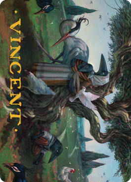Kindred Discovery Art Card (Gold-Stamped Signature) [Commander Legends: Battle for Baldur's Gate Art Series] | Good Games Morley