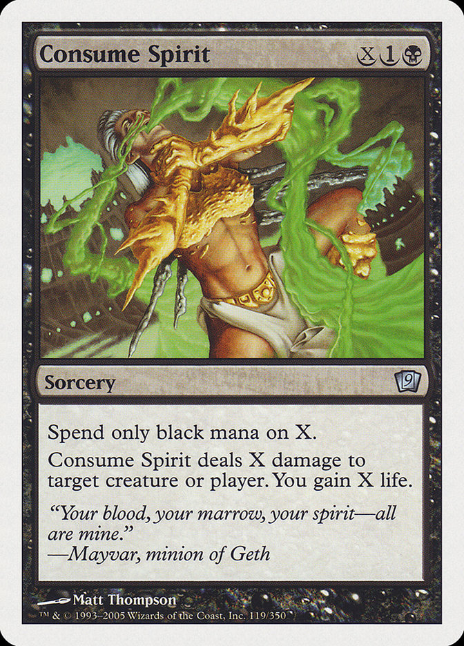 Consume Spirit [Ninth Edition] | Good Games Morley