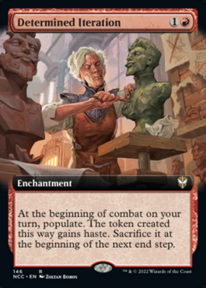 Determined Iteration (Extended Art) [Streets of New Capenna Commander] | Good Games Morley