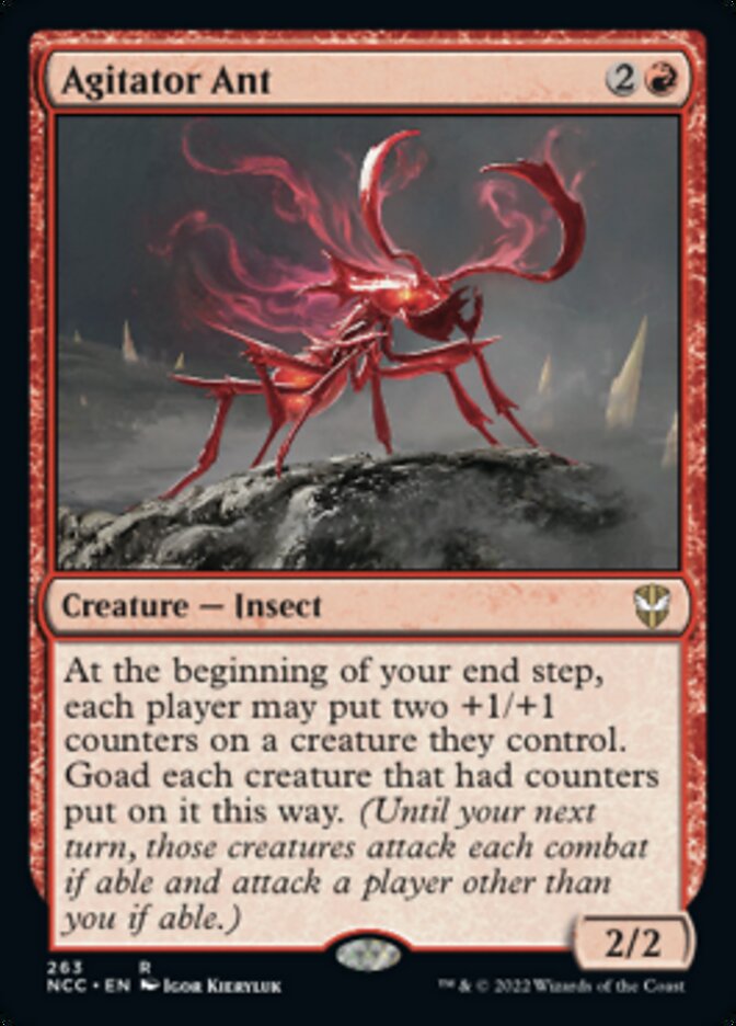 Agitator Ant [Streets of New Capenna Commander] | Good Games Morley