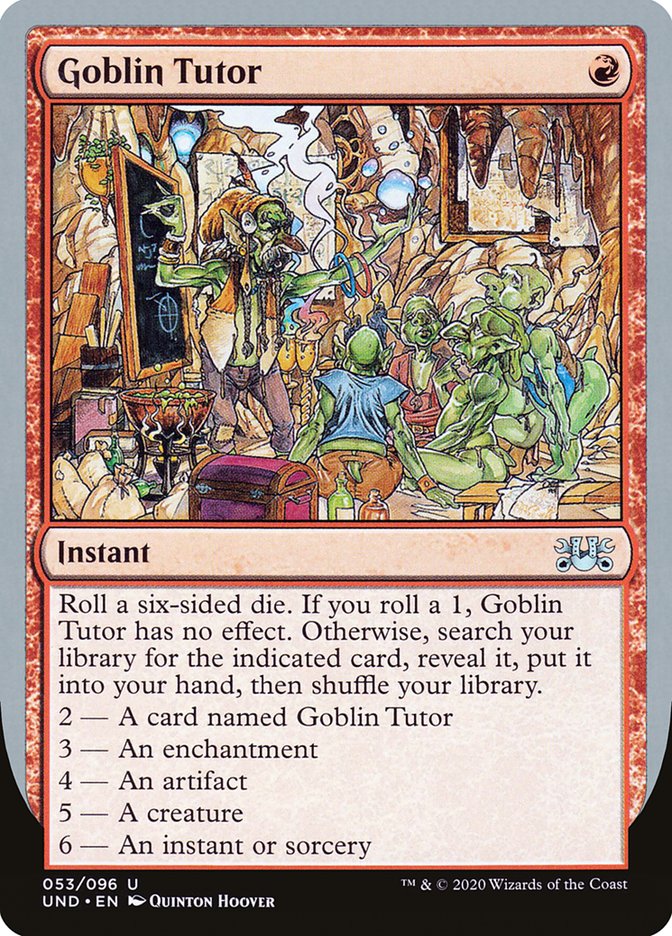 Goblin Tutor [Unsanctioned] | Good Games Morley