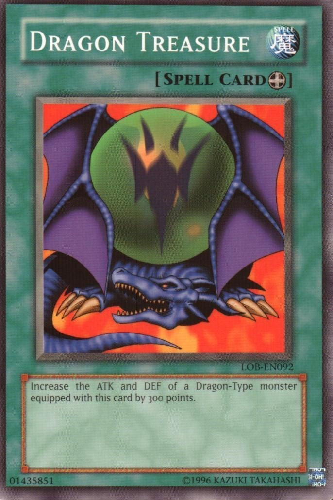 Dragon Treasure [LOB-EN092] Common | Good Games Morley