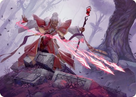 Magic Missile Art Card [Dungeons & Dragons: Adventures in the Forgotten Realms Art Series] | Good Games Morley