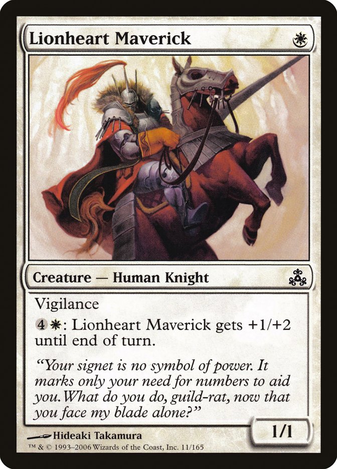 Lionheart Maverick [Guildpact] | Good Games Morley