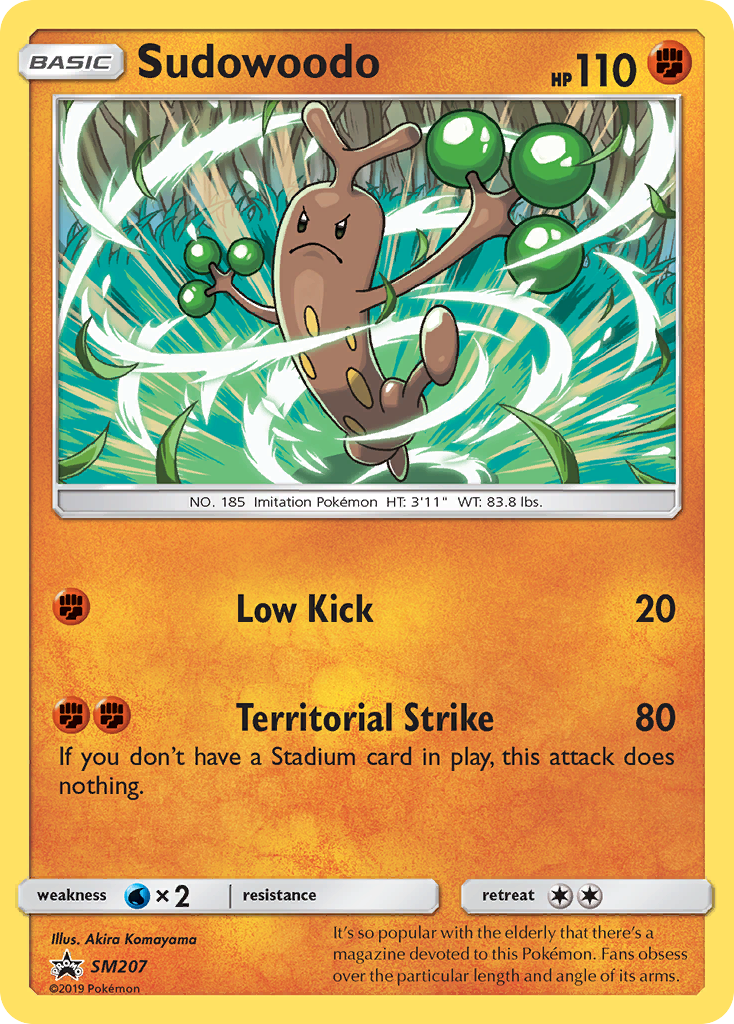 Sudowoodo (SM207) [Sun & Moon: Black Star Promos] | Good Games Morley
