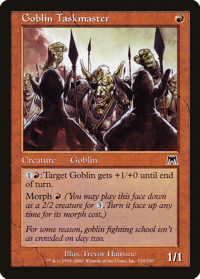 Goblin Taskmaster [Onslaught] | Good Games Morley