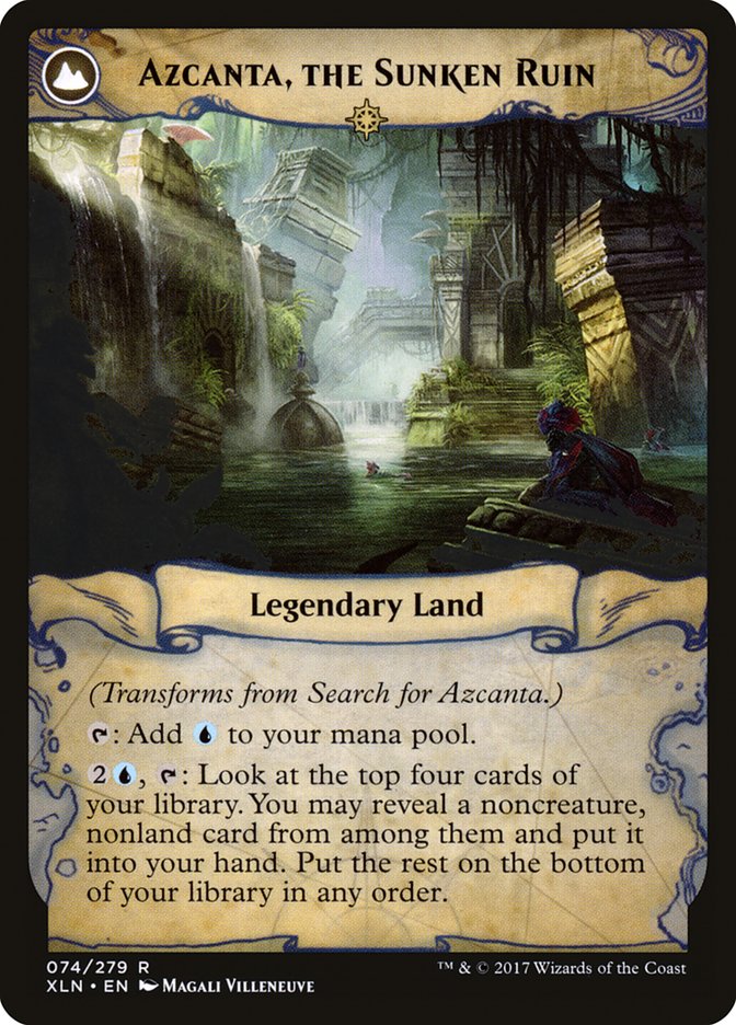 Search for Azcanta // Azcanta, the Sunken Ruin [Ixalan] | Good Games Morley