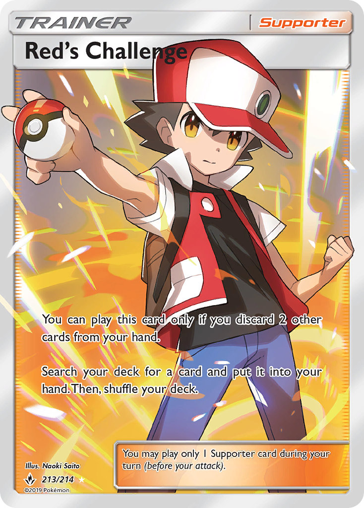 Red's Challenge (213/214) [Sun & Moon: Unbroken Bonds] | Good Games Morley