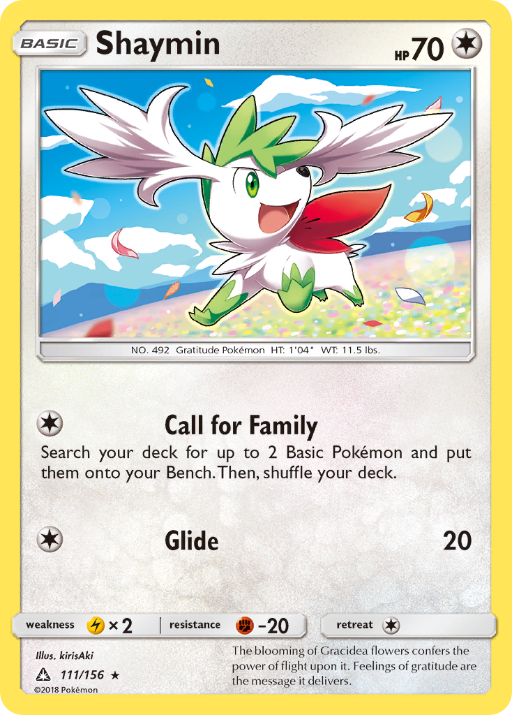 Shaymin (111/156) [Sun & Moon: Ultra Prism] | Good Games Morley