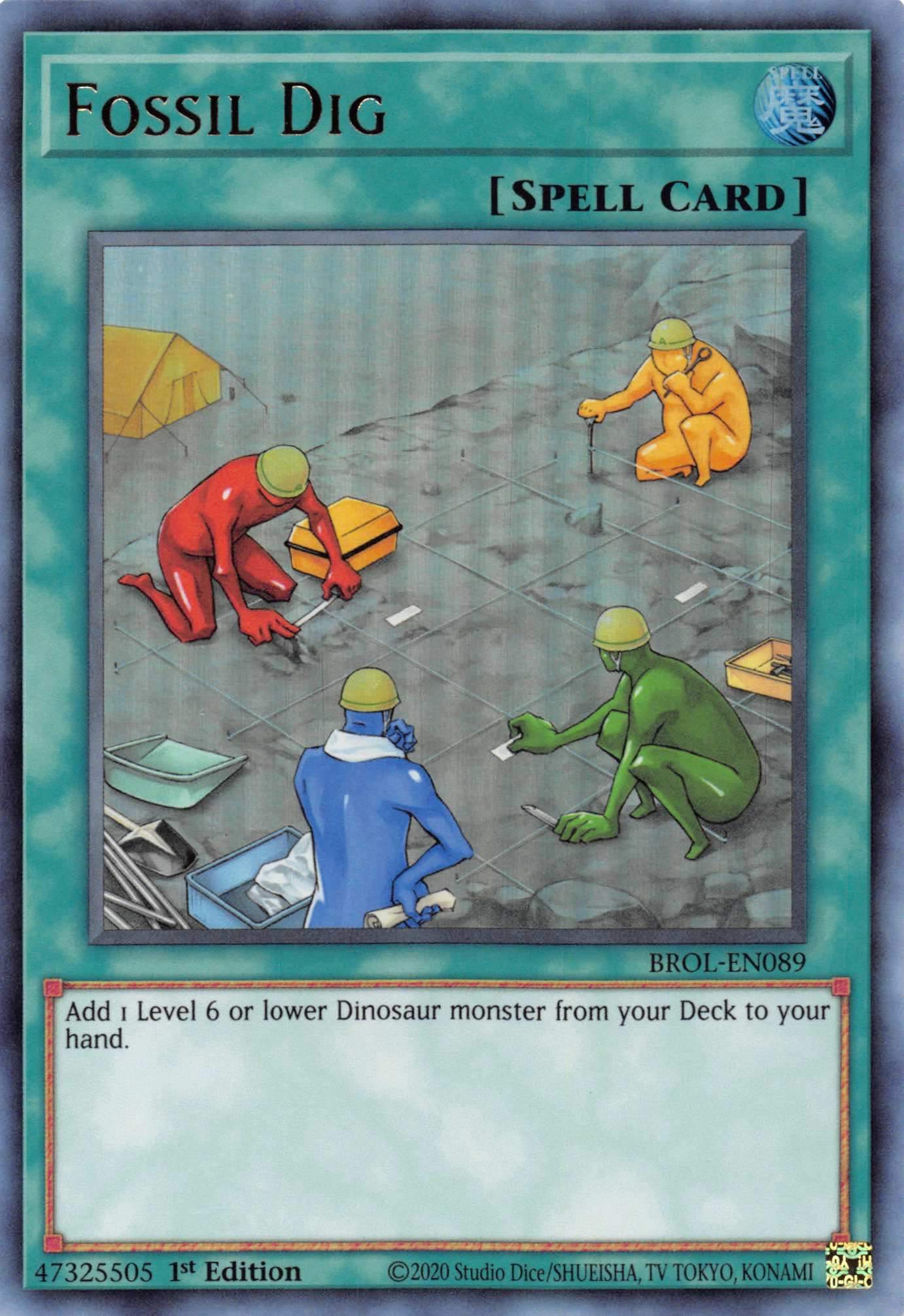 Fossil Dig [BROL-EN089] Ultra Rare | Good Games Morley