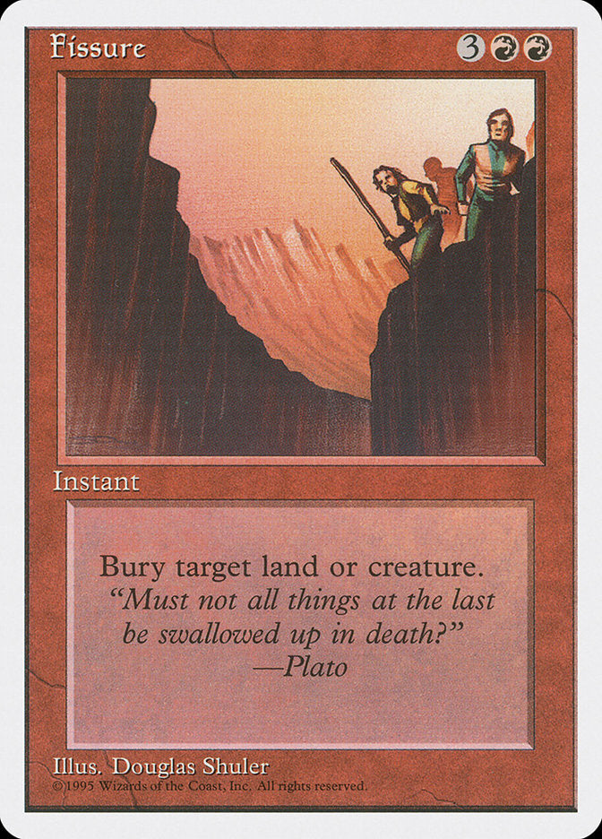 Fissure [Fourth Edition] | Good Games Morley