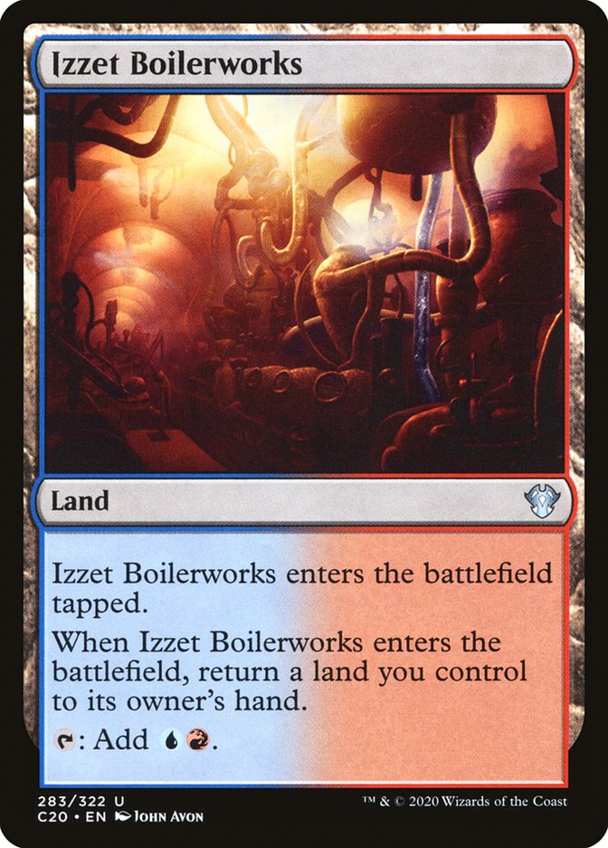 Izzet Boilerworks [Commander 2020] | Good Games Morley