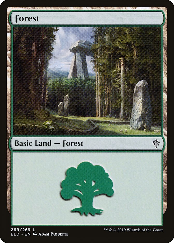 Forest (269) [Throne of Eldraine] | Good Games Morley