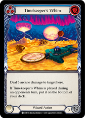 Timekeeper's Whim (Blue) [EVR136] (Everfest)  1st Edition Rainbow Foil | Good Games Morley