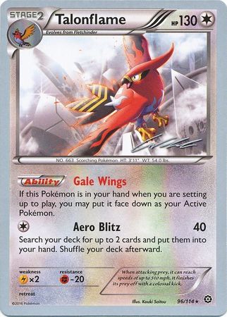 Talonflame (96/114) (Ninja Blitz - Cody Walinski) [World Championships 2016] | Good Games Morley