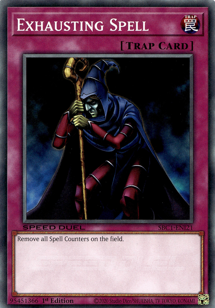 Exhausting Spell [SBC1-ENI21] Common | Good Games Morley