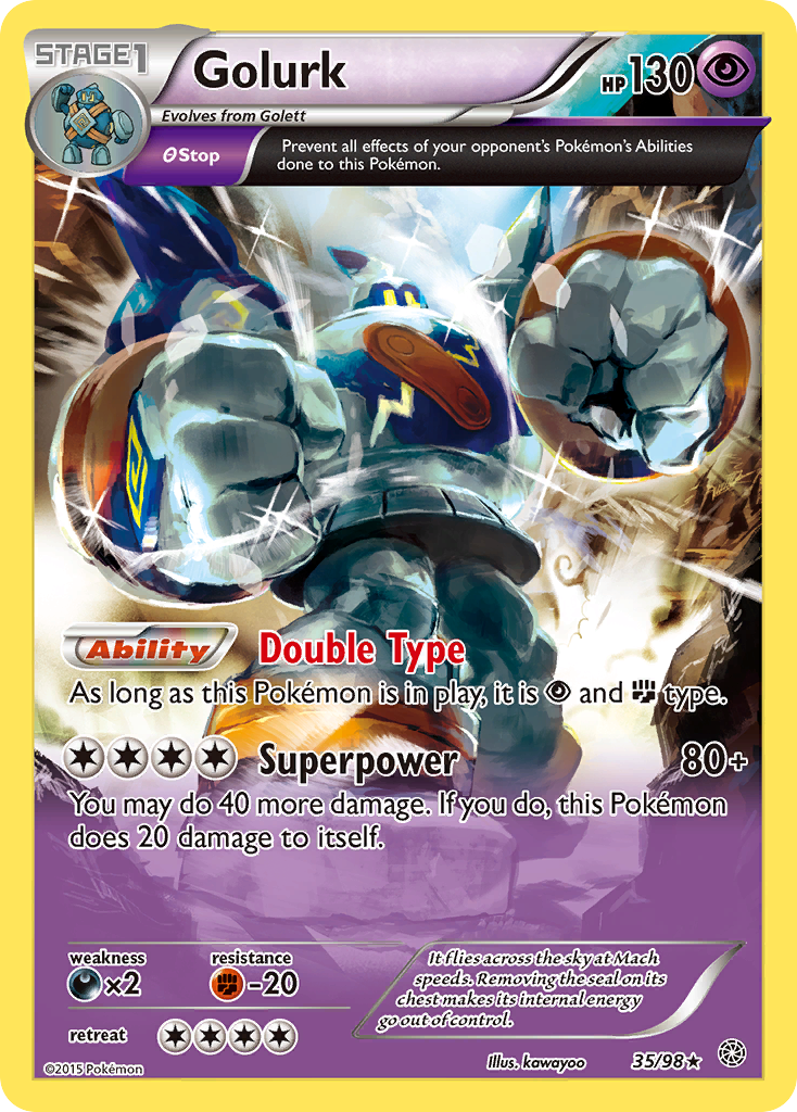 Golurk (35/98) [XY: Ancient Origins] | Good Games Morley